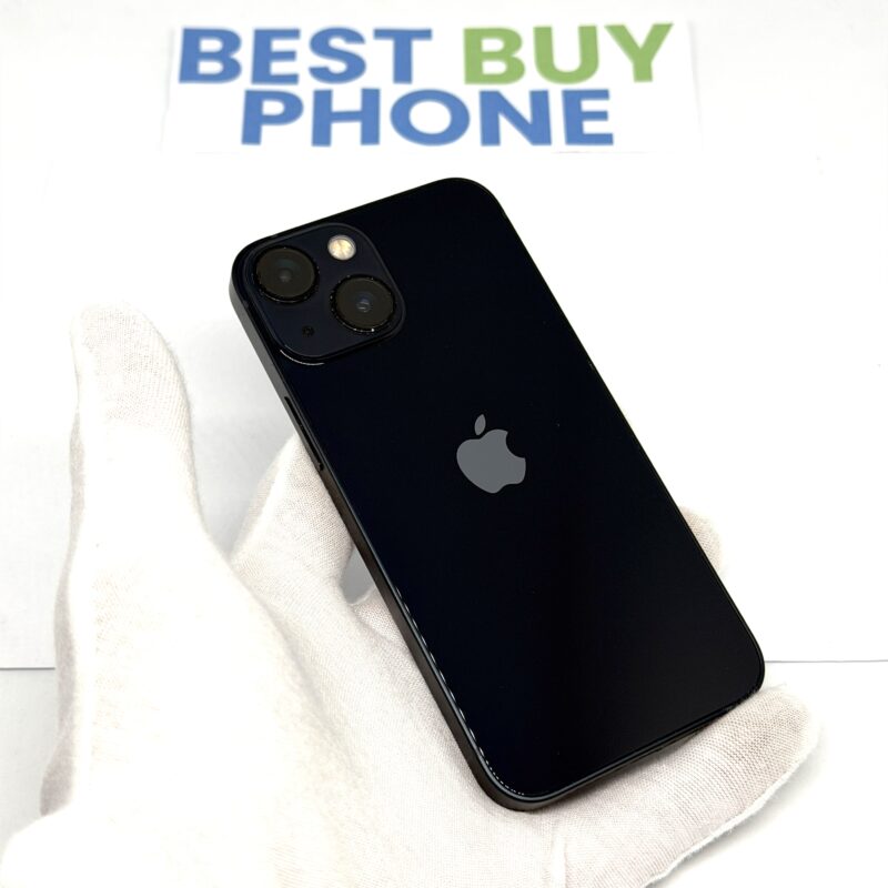 iPhone 13 mini 128GB zwart /92% batt /krasvrij /garantie