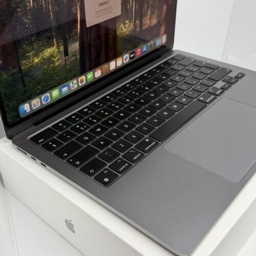 MacBook Air M2 256GB grijs /krasvrij /93% batt /garantie
