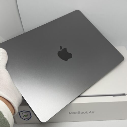 MacBook Air M2 256GB grijs /krasvrij /93% batt /garantie