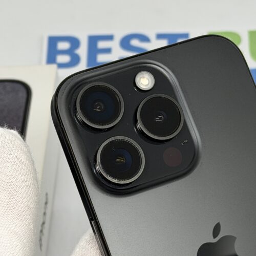 iPhone 15 Pro 128GB zwart /100% batt /licht gebruikt /garantie