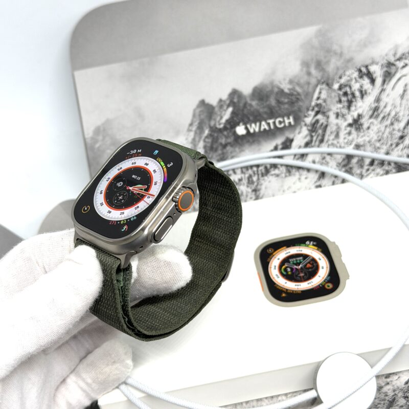 Apple Watch Ultra 1 / alpine bandje /100% batt /garantie