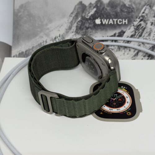 Apple Watch Ultra 1 / alpine bandje /100% batt /garantie