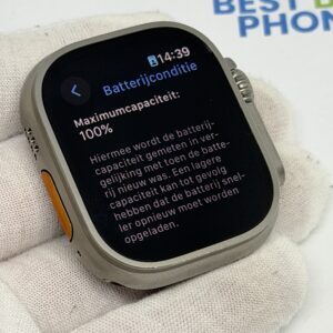 Apple Watch Ultra 1 / alpine bandje /100% batt /garantie