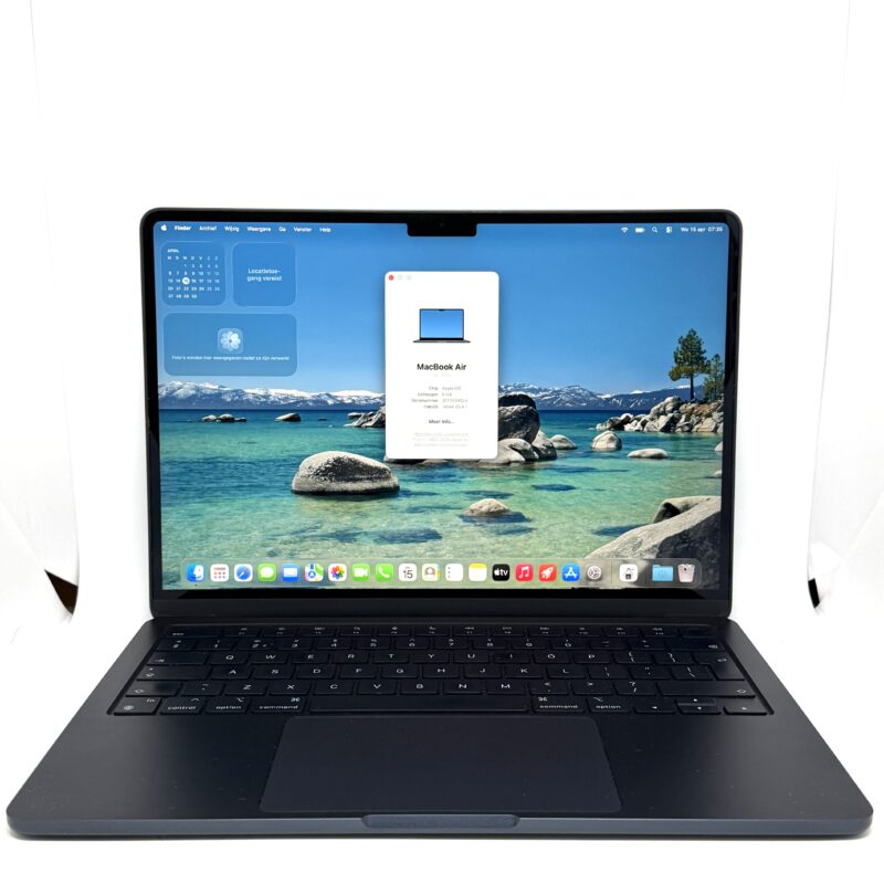 MacBook Air blauw M2 256GB blauw /zeer net /97% batt /garantie