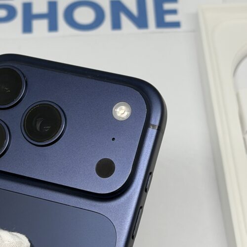 iPhone 17 Pro 256GB blauw /krasvrij glas /100% batt /garantie