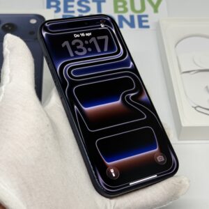 iPhone 17 Pro 256GB blauw /krasvrij glas /100% batt /garantie
