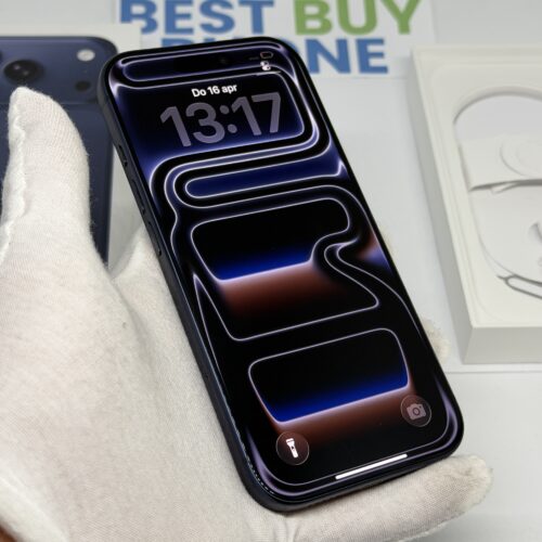 iPhone 17 Pro 256GB blauw /krasvrij glas /100% batt /garantie