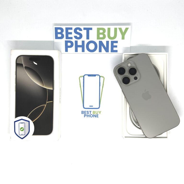 iPhone 16 Pro 128GB naturel /krasvrij /99% batt /garantie