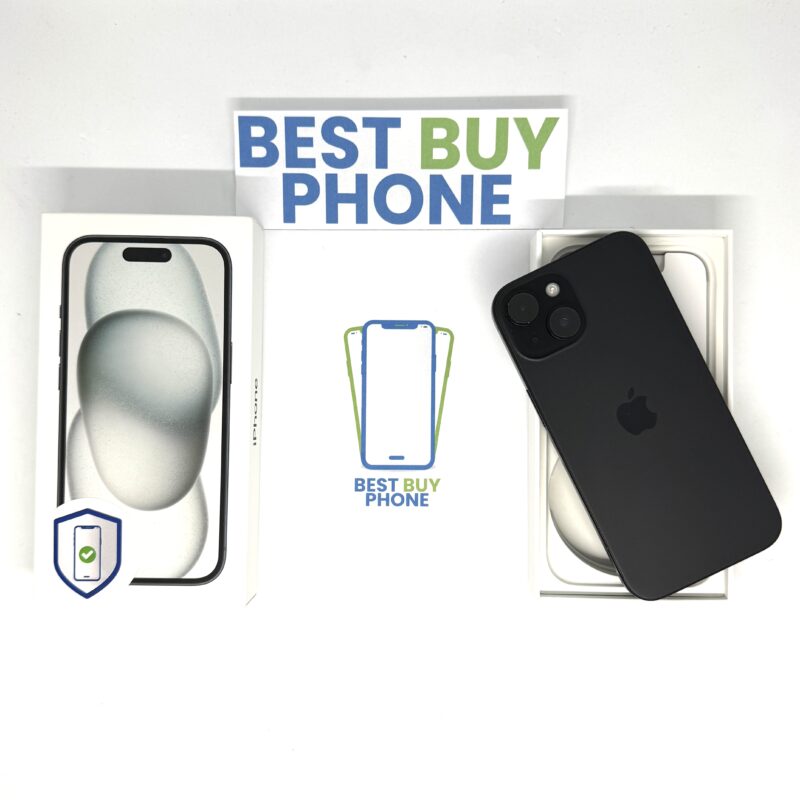 iPhone 15 256GB zwart /85% batt /licht gebruikt /garantie