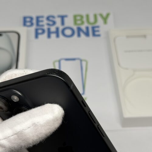 iPhone 15 256GB zwart /85% batt /licht gebruikt /garantie