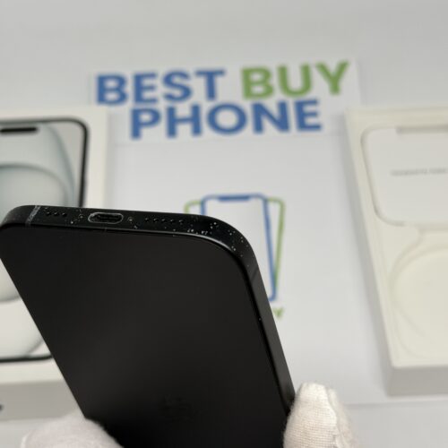 iPhone 15 256GB zwart /85% batt /licht gebruikt /garantie