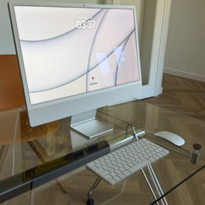 Apple iMac 2021 M1 256GB zilver 16GB RAM + garantie