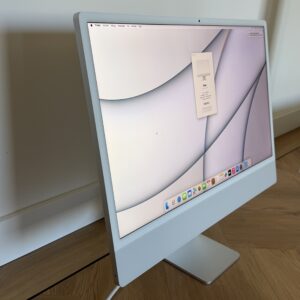 Apple iMac 2021 M1 256GB zilver 16GB RAM + garantie