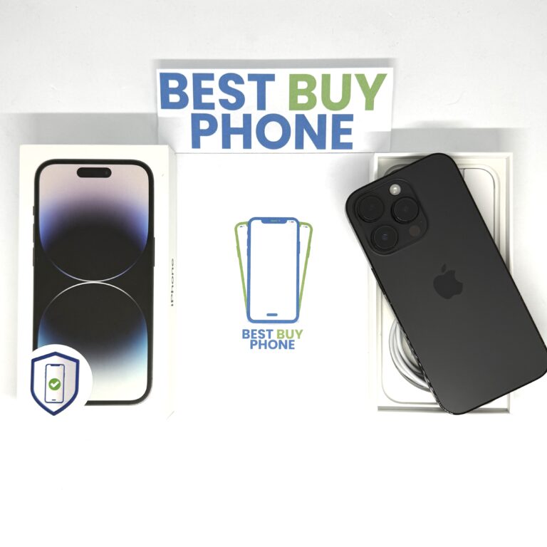 iPhone 14 Pro 128GB zwart /krasvrij scherm /85% batt /garantie