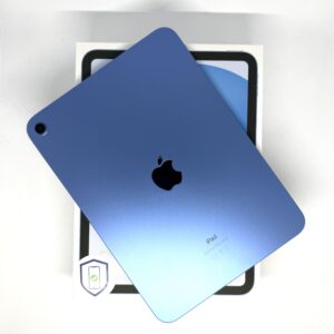 iPad 10e 256GB blauw /krasvrij /93% batt /garantie
