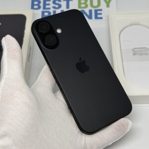 iPhone 16 128GB zwart /97% batt /licht gebruikt /garantie