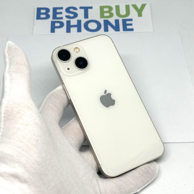 iPhone 13 mini 128GB wit /95% batt /krasvrij scherm /garantie