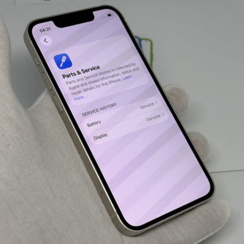 iPhone 13 mini 128GB wit /95% batt /krasvrij /garantie