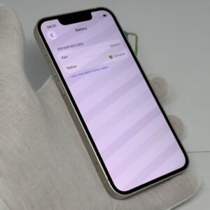 iPhone 13 mini 128GB wit /95% batt /krasvrij /garantie