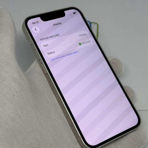 iPhone 13 mini 128GB wit /95% batt /krasvrij /garantie
