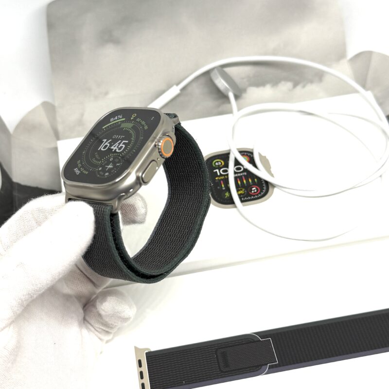 Apple Watch Ultra 2 naturel /trail loop /95% batt /garantie