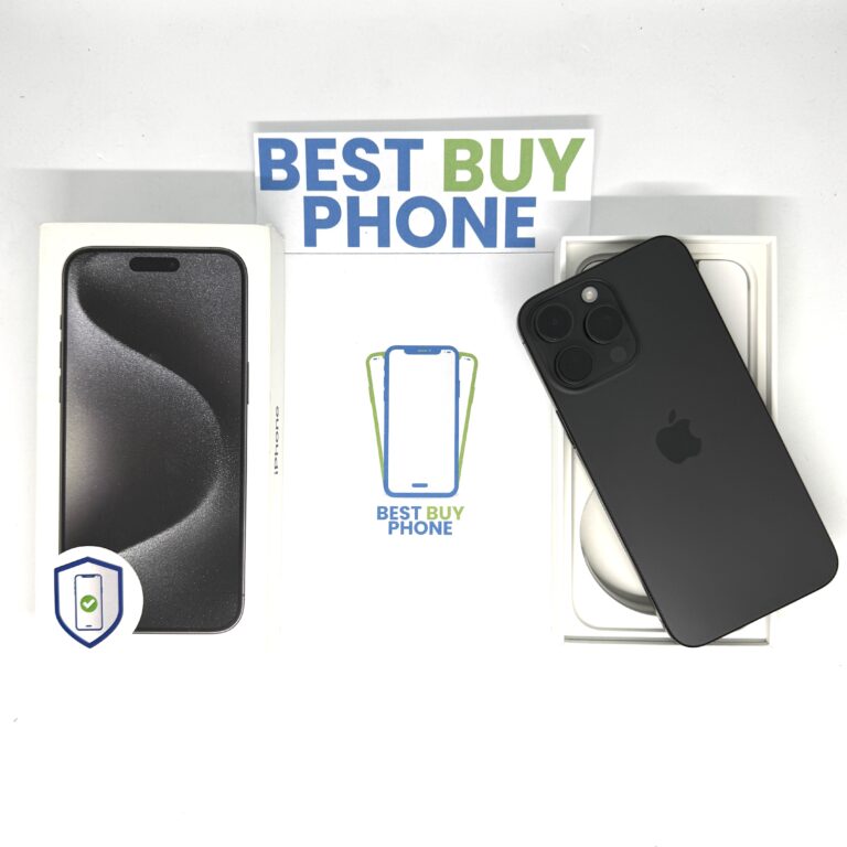 iPhone 15 Pro Max 256GB zwart E-sim /ongebruikt + 12 maanden garantie