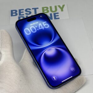 IMG_3576 2 iPhone 16 256GB blauw /zeer net /95% batt /garantie