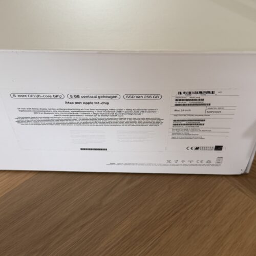 IMG_3642 Apple iMac 2021 M1 256GB/ Touch ID zilver + garantie