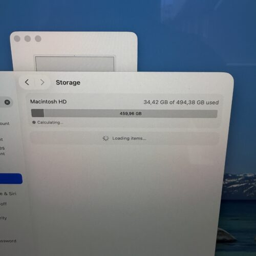 Apple iMac 2021 M1 16GB RAM 512GB/ Touch ID zilver + garantie