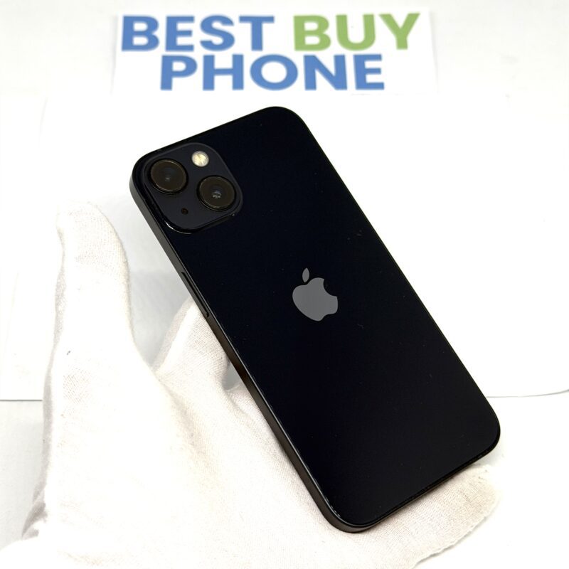 iPhone 13 256GB zwart /zeer net /94% batt /garantie