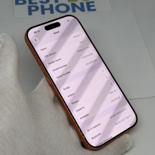 iPhone 17 Pro 256GB oranje /licht gebruikt /95% batt /garantie
