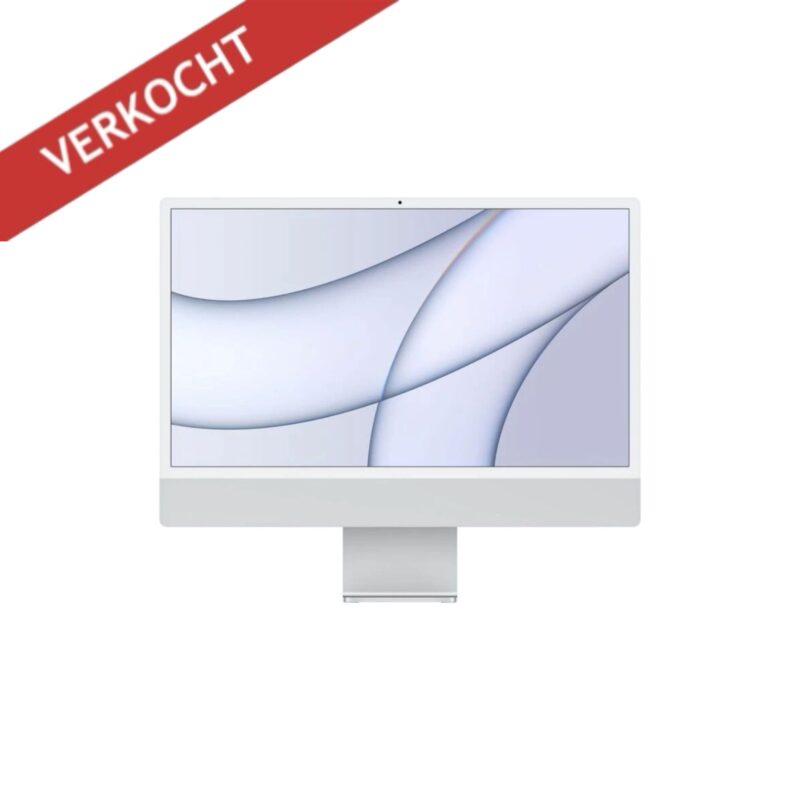 Apple iMac 2023 M3 256GB zilver / als nieuw + garantie