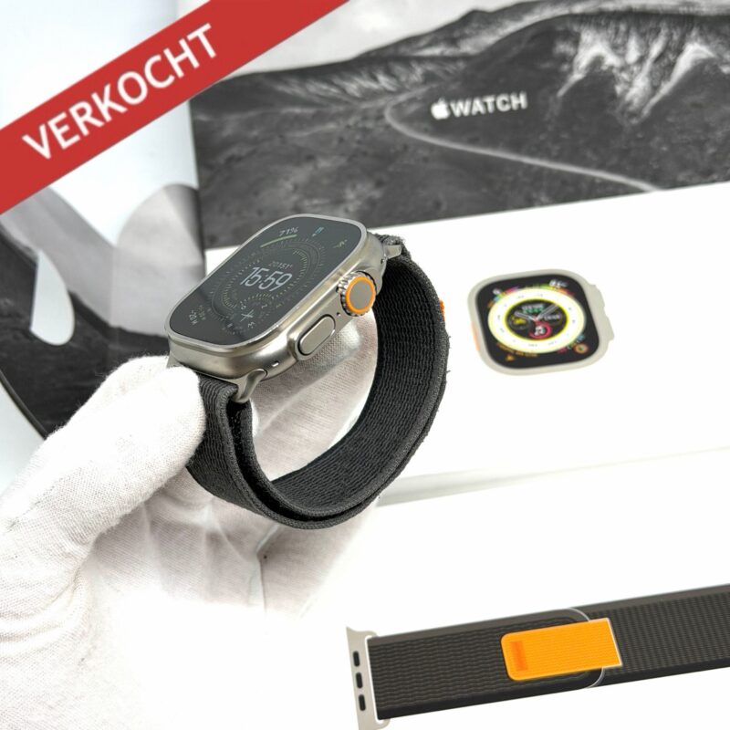 watch Apple Watch Ultra 1 grijs /oceaan band /86% batt /garantie