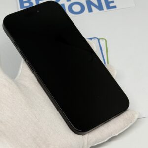 iPhone 16 128GB zwart /krasvrij /95% batt /garantie
