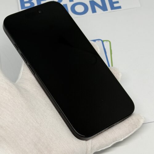 iPhone 16 128GB zwart /krasvrij /95% batt /garantie