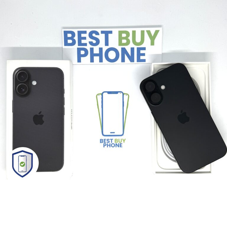 iPhone 16 128GB zwart /zeer net /100% batt /garantie