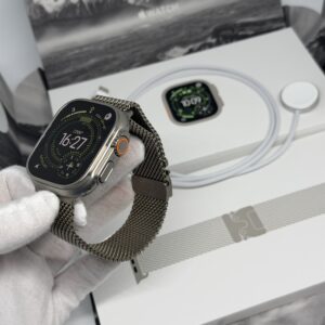Apple Watch Ultra 3 naturel /milanese band /100% batt /garantie