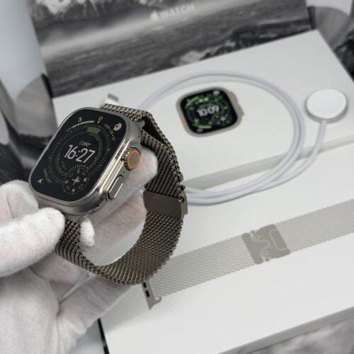 Apple Watch Ultra 3 naturel /milanese band /100% batt /garantie