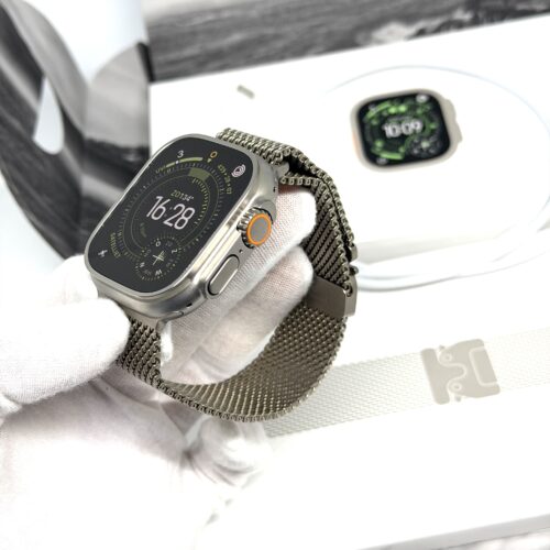 Apple Watch Ultra 3 naturel /milanese band /100% batt /garantie