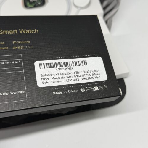 Apple Watch Ultra 3 naturel /milanese band /100% batt /garantie