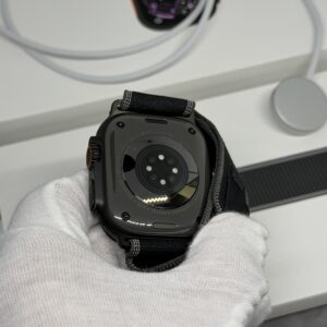 Apple Watch Ultra 3 zwart / zwarte trail Loop /100% batt /garantie