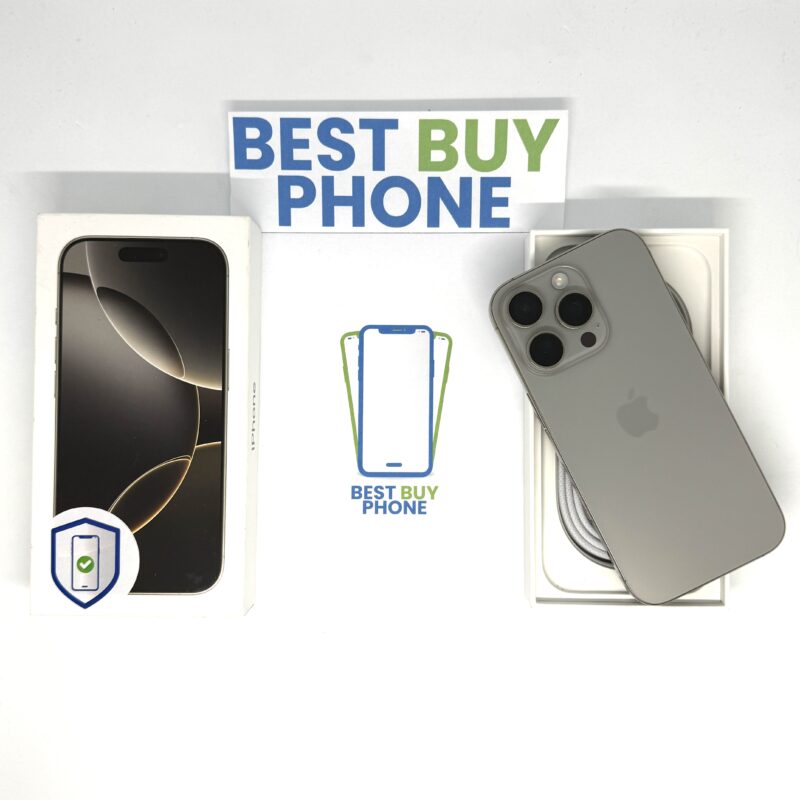 iPhone 16 Pro 128GB grijs /licht gebruikt /100% batt /garantie