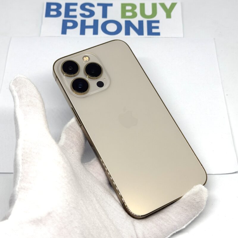 iPhone 13 Pro 128GB goud /zeer net /85% batt /garantie