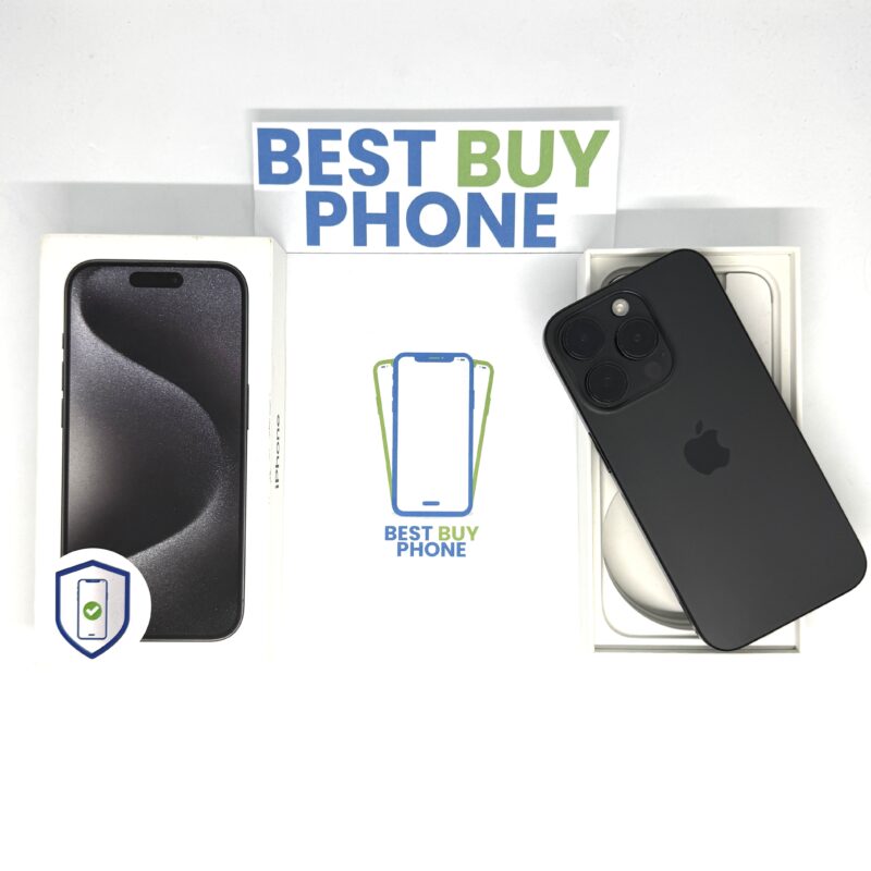 iPhone 15 Pro 512GB zwart /89% batt /krasvrij scherm /garantie