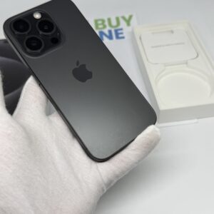 IMG_2922 iPhone 15 Pro 512GB zwart /89% batt /krasvrij scherm /garantie