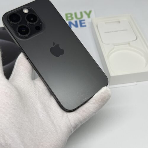 IMG_2922 iPhone 15 Pro 512GB zwart /89% batt /krasvrij scherm /garantie