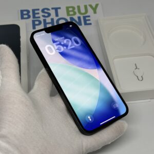 IMG_2974 2 iPhone 13 128GB zwart /97% batt /krasvrij glas /garantie