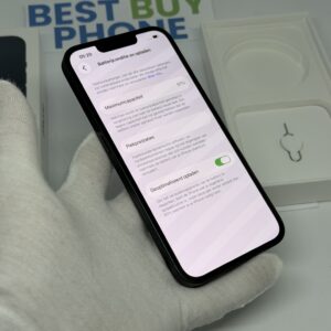 IMG_2975 2 iPhone 13 128GB zwart /97% batt /krasvrij glas /garantie