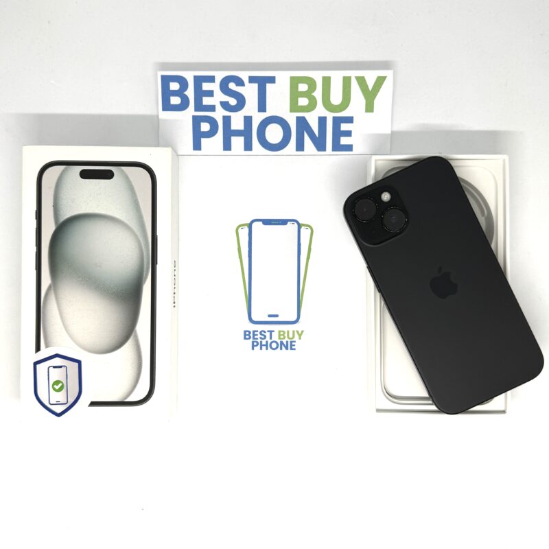 iPhone 15 128GB zwart /88% batt /licht gebruikt /garantie