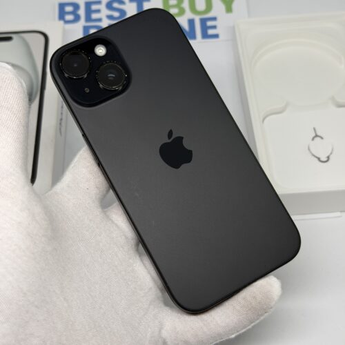 iPhone 15 128GB zwart /88% batt /licht gebruikt /garantie